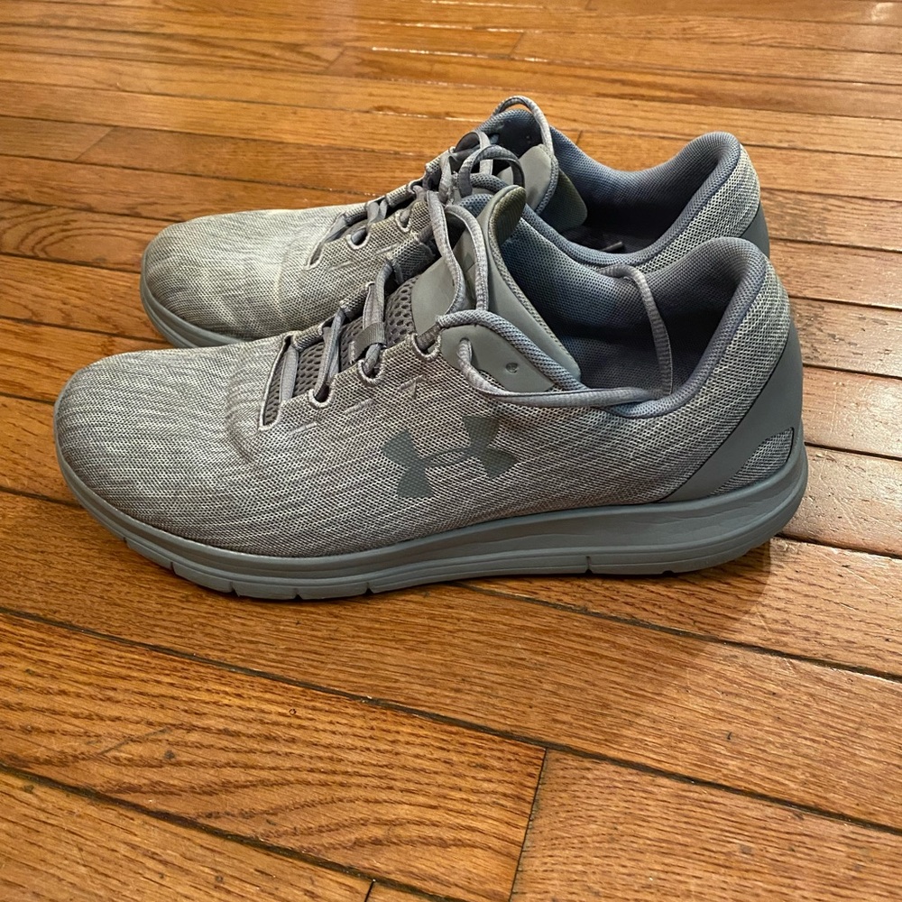 Men’s Under Armor running shoes.